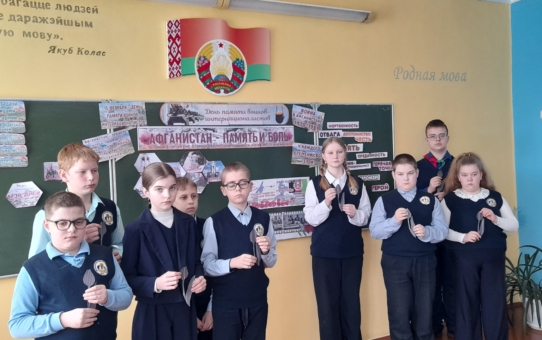 Классный час "Афганистан- память и боль"