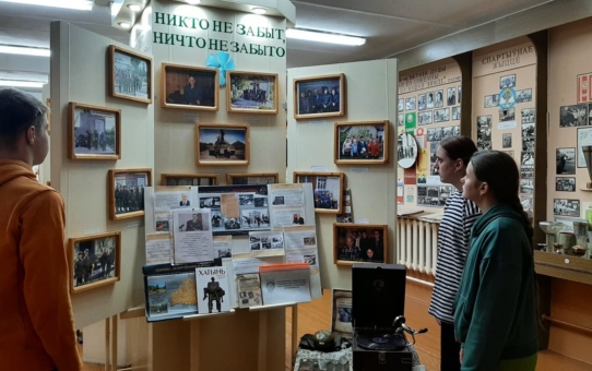 22.02.2025 посещение Народного музея в СШ №1 г. Ошмяны имени М.М.Гружевского