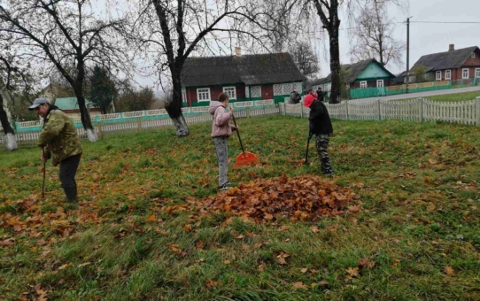 Участие в Республиканском субботнике